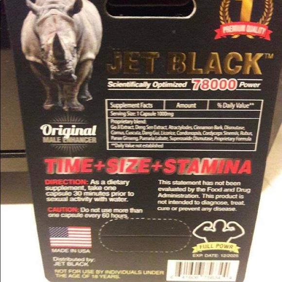 Rhino Jet Black 7800 Power. - Picture 2 of 2